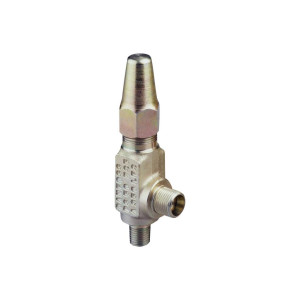 Danfoss 148B4566 Valve SNV-ST, 1/4 in MPT x 1/4 in flare (bottom x side connections) Angleway