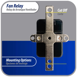 Appli Parts APFR-380 Dry Contact Relay NO and NC, 25 A, 90-380 V, 24 V Coil, Connection Points 1-3 Coil, 2-4 NO, 5-6 NC. Uses: Damper Control, Valves, Reversing, Air Conditioning and More.
