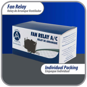 Appli Parts APFR-380 Dry Contact Relay NO and NC, 25 A, 90-380 V, 24 V Coil, Connection Points 1-3 Coil, 2-4 NO, 5-6 NC. Uses: Damper Control, Valves, Reversing, Air Conditioning and More.