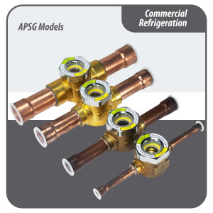 Appli Parts APSG-14S 1/4 in Sight Glass and liquid moisture indicator Solder connections with take-apart Body for HVAC/R installations suitable for CFC HCFC HFC refrigerants Appli Parts APSG-14S 1/4 in Sight Glass and liquid moisture indicator Solder connections with take-apart Body for HVAC/R installations suitable for CFC HCFC HFC refrigerants