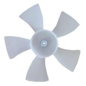 Supco FB403 Plastic Fan Blade 4in CCW 1/8 in shaft 5 blades 4CC1255C3