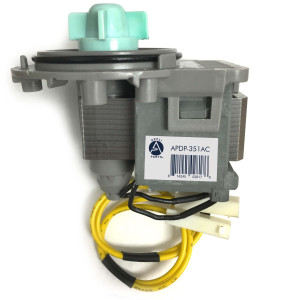 Appli Parts APDP-351AC EAU61383503 Washing Machine Drain Pump Motor 35 W, 110 V, 60 Hz With Cable Compatible LG EAU62263303, 4681EA2001C, 4681EA2001S, 4681EA2002H, 4681EA2001V, 4681EA2002D, LP3503