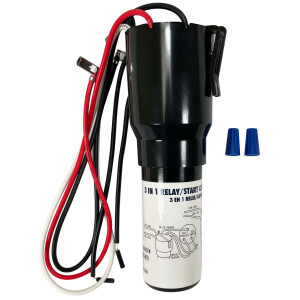 Appli Parts APTO-410 1/4 to 1/3 Hp, 115 V, 3 in 1 Solid State Hard Start Relay, Capacitor and Overload for compressors Certified UL SA44719 Appli Parts APTO-410 1/4 to 1/3 Hp, 115 V, 3 in 1 Solid State Hard Start Relay, Capacitor and Overload for compressors Certified UL SA44719