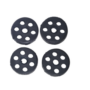 Appli Parts APAB-AFR Almohadillas de Goma para montaje de Unidad Condensadora de Mini Split en soporte, Kit que incluye 4 unidades, 1.5 pulg de diametro Appli Parts APAB-AFR Almohadillas de Goma para montaje de Unidad Condensadora de Mini Split en soporte, Kit que incluye 4 unidades, 1.5 pulg de diametro