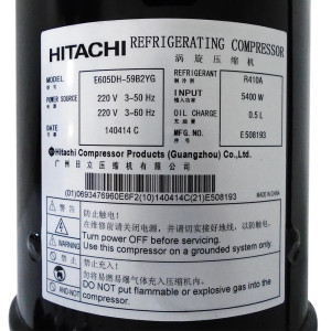 Compressor Outdoor Unit Vrf 11102010000294 / 201400420170 E605dh-59b2yg
Fits: E4prf90 / E4prf98 / E4prf118 / E4prf140 / E4prf158 Compressor Outdoor Unit Vrf 11102010000294 / 201400420170 E605dh-59b2yg
Fits: E4prf90 / E4prf98 / E4prf118 / E4prf140 / E4prf158