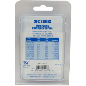 Switch Supco SFC210275 Presostato con cable 24/120/240 VAC 50/60Hz Switch Supco SFC210275 Presostato con cable 24/120/240 VAC 50/60Hz