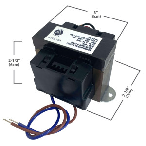 Appli Parts APTR-754 Transformer 120/208/240 V to 24 V, 75 Va, Foot Mount, Universal Replacement LTT7541F  Appli Parts APTR-754 Transformer 120/208/240 V to 24 V, 75 Va, Foot Mount, Universal Replacement LTT7541F