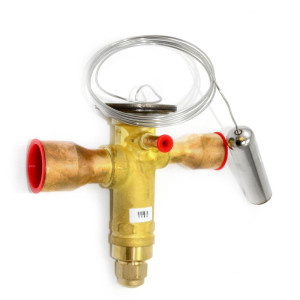 Danfoss 067N3152 4.5TR Thermostatic expansion valve, TGE, R410A,R32, 1/2x7/8 in Solder, ODF, 1/4 in Externally equalized, Bi-flow, -40 to 50 F replaces 067N3172 Danfoss 067N3152 4.5TR Thermostatic expansion valve, TGE, R410A,R32, 1/2x7/8 in Solder, ODF, 1/4 in Externally equalized, Bi-flow, -40 to 50 F replaces 067N3172