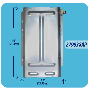 Appli Parts 279838AP Resistencia para Secadora, Reemplazo Whirlpool 279838, Compatible 279837, 3398063, 3398064, 3403585, 8565582, W10724238, para Secadoras Electricas Whirlpool Amana Kenmore Maytag
