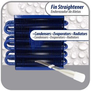 Appli Parts APT-FS352 Metal Fin comb straightener tool for condenser evaporator and radiator coil helps heat transfer increasing performance of air conditioner Appli Parts APT-FS352 Metal Fin comb straightener tool for condenser evaporator and radiator coil helps heat transfer increasing performance of air conditioner