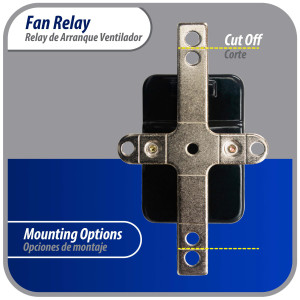 Appli Parts APFR-290 90-290, 24 VAC Coil, Heavy Duty Switching Fan Relay, SPST Normally Open AC and heating Furnace blower relay Universal fit multi position bracket Appli Parts APFR-290 90-290, 24 VAC Coil, Heavy Duty Switching Fan Relay, SPST Normally Open AC and heating Furnace blower relay Universal fit multi position bracket