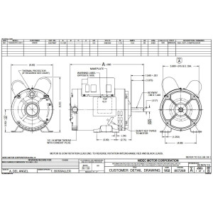 US Motors D2C1J14 3 HP 3600 rpm, 208-230 V, 60 Hz, 1 Ph, 1 shaft, ODP, 1 speed, Reversible Rotation, Frame 56, T063CPD2241012B US Motors D2C1J14 3 HP 3600 rpm, 208-230 V, 60 Hz, 1 Ph, 1 shaft, ODP, 1 speed, Reversible Rotation, Frame 56, T063CPD2241012B