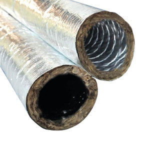 Ducto Aislado Flexible Doble Laminado Aeroduct 6" X 25ft Adi1006 Ducto Aislado Flexible Doble Laminado Aeroduct 6" X 25ft Adi1006