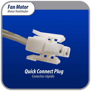 Appli Parts APFM-500 8 W Fan Motor, 110 V, 50/60 Hz, 0.16 A, 2800 rpm, CCW rotation Universal Evaportator Fan Motor replacemente for LG, Samsung, J500-00024K and others Appli Parts APFM-500 8 W Fan Motor, 110 V, 50/60 Hz, 0.16 A, 2800 rpm, CCW rotation Universal Evaportator Fan Motor replacemente for LG, Samsung, J500-00024K and others