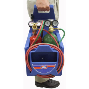 Uniweld KC100P Welding Outfit Includes: Weld Handle and Tip / Oxygen and Acetylene Regulator / Hoses / Goggles / Lighter / Stand / Tank Key 
 Uniweld KC100P Welding Outfit Includes: Weld Handle and Tip / Oxygen and Acetylene Regulator / Hoses / Goggles / Lighter / Stand / Tank Key