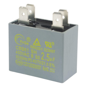 Fan Motor Capacitor 2.5UF 450VAC 17400101000083 / 202401101024 / 202401190014 / 17400101000034 / 202401190019 / 17400101000019
Fits: ecox EPTC060C10B / EACM012C11B / EACM012C11E / EACM018C11B / EADM012C11B / EADM018C11B / EAEM012C11E / EAEM012C11E / 