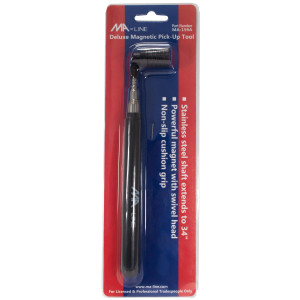MA-Line MA-159A Agarre Magnetico Telescopico. Cabeza Giratoria. Recoje hasta 10lbs. Extension hasta 32pulg. Vastago de Acero Inoxidable MA-Line MA-159A Agarre Magnetico Telescopico. Cabeza Giratoria. Recoje hasta 10lbs. Extension hasta 32pulg. Vastago de Acero Inoxidable