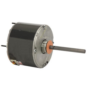 US Motors 1/6 hp 825 rpm, 8 poles, 1 shaft, TEAO Enclosure, 1 speed, 5.5 diameter, CCW Lead End Reversible 208-230 V, 60 hz, 1 ph, 5 mfd/370 VAC Run Capacitor 1873 K055CLM1468012B