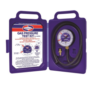 Uniweld Gas Pressure Test Kit Scale: 0-15in W.C., 8.6 Oz./in2 45506