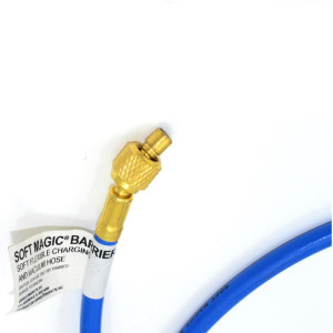 Uniweld H100SMBB Manifold Hose 100 ft Soft Magic Cfc/Hcfc/Hfc/R410 Blue 1/4 Standard Connection