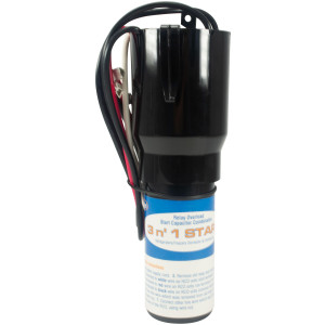 Supco RCO420 1/4 a 1/3 HP, 220 a 230 VAC, 3 en 1, Relay, Capacitor y Termico protector. Utilizado en sistemas de refrigeracion con y sin Capacitor de marcha
 Supco RCO420 1/4 a 1/3 HP, 220 a 230 VAC, 3 en 1, Relay, Capacitor y Termico protector. Utilizado en sistemas de refrigeracion con y sin Capacitor de marcha