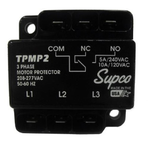 Protector De Motor Tres Fases Supco 208-277vac/50-60hz Tpmp2 Protector De Motor Tres Fases Supco 208-277vac/50-60hz Tpmp2