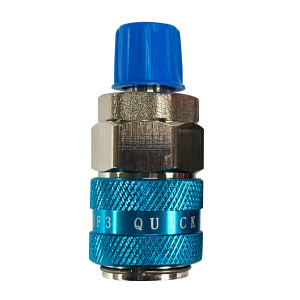 Appli Parts APQC-134K Quick Coupler Kit R-134a Adapters for automotive Air Conditioning Charge includes 1/4 in Hi and Low Straight professional grade pressure connections  Appli Parts APQC-134K Quick Coupler Kit R-134a Adapters for automotive Air Conditioning Charge includes 1/4 in Hi and Low Straight professional grade pressure connections