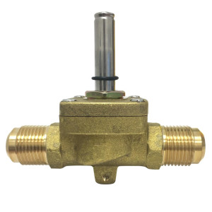 Appli Parts APSOV-12C 1/2 SAE Solenoid Valve Body, Normally Closed NC, Coil Not Included, Suitable for multiple refrigerants CFC, HCFC and HFC