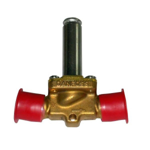 Danfoss 032F8095 Solenoid Valve 1/2 in Flare EVR10 Only Body, Normally Closed Replace 032F1215  Danfoss 032F8095 Solenoid Valve 1/2 in Flare EVR10 Only Body, Normally Closed Replace 032F1215