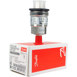 Danfoss 060G0090 Pressure Transmitter AKS 32R, Pressure connection notes: Flare 1/4 in, Pressure Connection Size: 7/16-20 Danfoss 060G0090 Pressure Transmitter AKS 32R, Pressure connection notes: Flare 1/4 in, Pressure Connection Size: 7/16-20