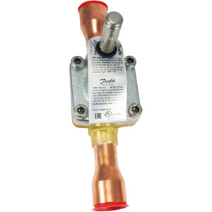 Danfoss 068F5038 Electronic Expansion Valve AKV 15-4 Compatible with R22, R134a, R404A, 1-1/8 x 1-1/8 in, ODF