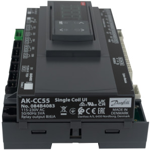 Danfoss 084B4083 AK-CC55 Refrigeration Control with Screen 6 Analog Input, 1 Analog Output, Supply Voltage 115-230 V 084B4083 Danfoss 084B4083 AK-CC55 Refrigeration Control with Screen 6 Analog Input, 1 Analog Output, Supply Voltage 115-230 V 084B4083