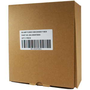 MA-Line MA-WSNFD60A Disconnect Box 60A Non-Fused. UL and CUL Listed 240VAC. Single Phase. NEMA TYPE 3R Outdoor Enclosure MA-Line MA-WSNFD60A Disconnect Box 60A Non-Fused. UL and CUL Listed 240VAC. Single Phase. NEMA TYPE 3R Outdoor Enclosure