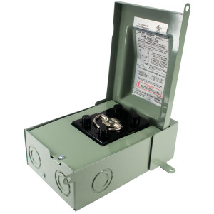 MA-Line MA-WSFD60A Disconnect Box 60A Fused (Not Included). UL and CUL Listed 240VAC. Single Phase. NEMA TYPE 3R Outdoor Enclosure MA-Line MA-WSFD60A Disconnect Box 60A Fused (Not Included). UL and CUL Listed 240VAC. Single Phase. NEMA TYPE 3R Outdoor Enclosure