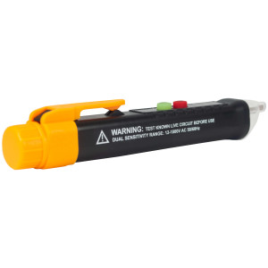 Appli Parts APET-TE1 Non Contact AC Voltage Tester Pen with LED Flashlight and Buzzer Alarm, for Live and Neutral Wire Detection in AC 12-1000V Circuits Appli Parts APET-TE1 Non Contact AC Voltage Tester Pen with LED Flashlight and Buzzer Alarm, for Live and Neutral Wire Detection in AC 12-1000V Circuits