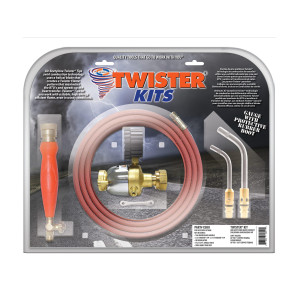 Uniweld X3BU Twister Kit is a professional grade kit for use in soldering and brazing. Includes: RB Regulator TH6 Handle A-3 A-11 Twister tips Uniweld X3BU Twister Kit is a professional grade kit for use in soldering and brazing. Includes: RB Regulator TH6 Handle A-3 A-11 Twister tips