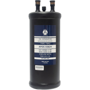 Appli Parts APOS-55824 1/2 in ODF Oil Separator, compatible with CFC,HCFC,HFC,R22,R407C,R502,R134a,R404A,R507, Working temperature 14 F to 266 F Appli Parts APOS-55824 1/2 in ODF Oil Separator, compatible with CFC,HCFC,HFC,R22,R407C,R502,R134a,R404A,R507, Working temperature 14 F to 266 F