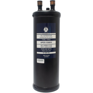 Appli Parts APOS-55855 5/8 in ODF Oil Separator, compatible with CFC,HCFC,HFC,R22,R407C,R502,R134a,R404A,R507, Working temperature 14 F to 266 F